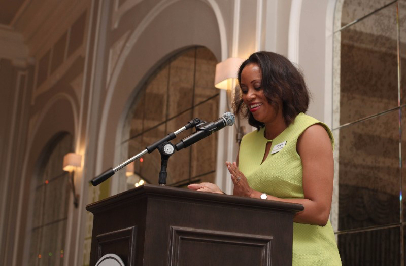 Monique B. Jones, ECF President and CEO, delivers the 2016 state of the foundation remarks.  Photo by Jill Norton Photography 